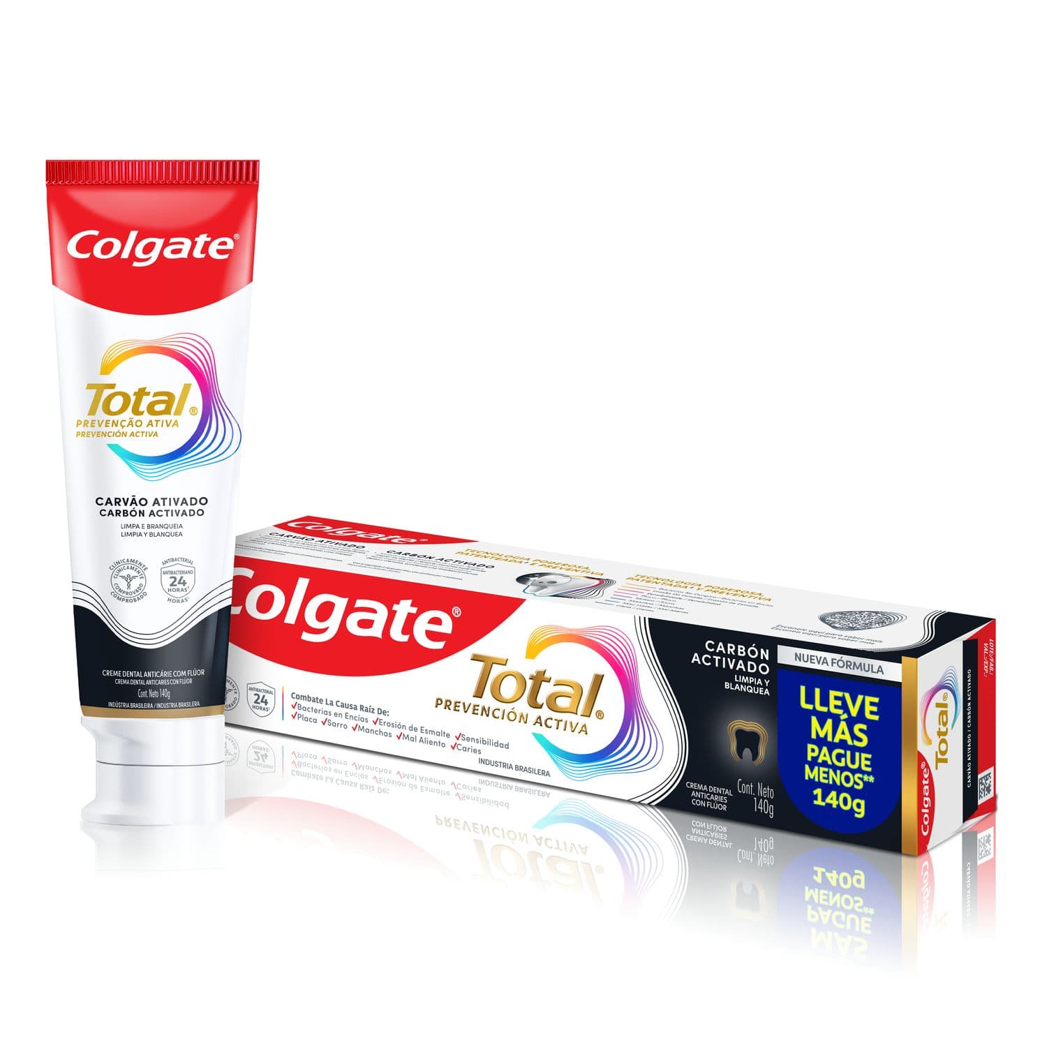 Colgate Total Carbón activado 140g