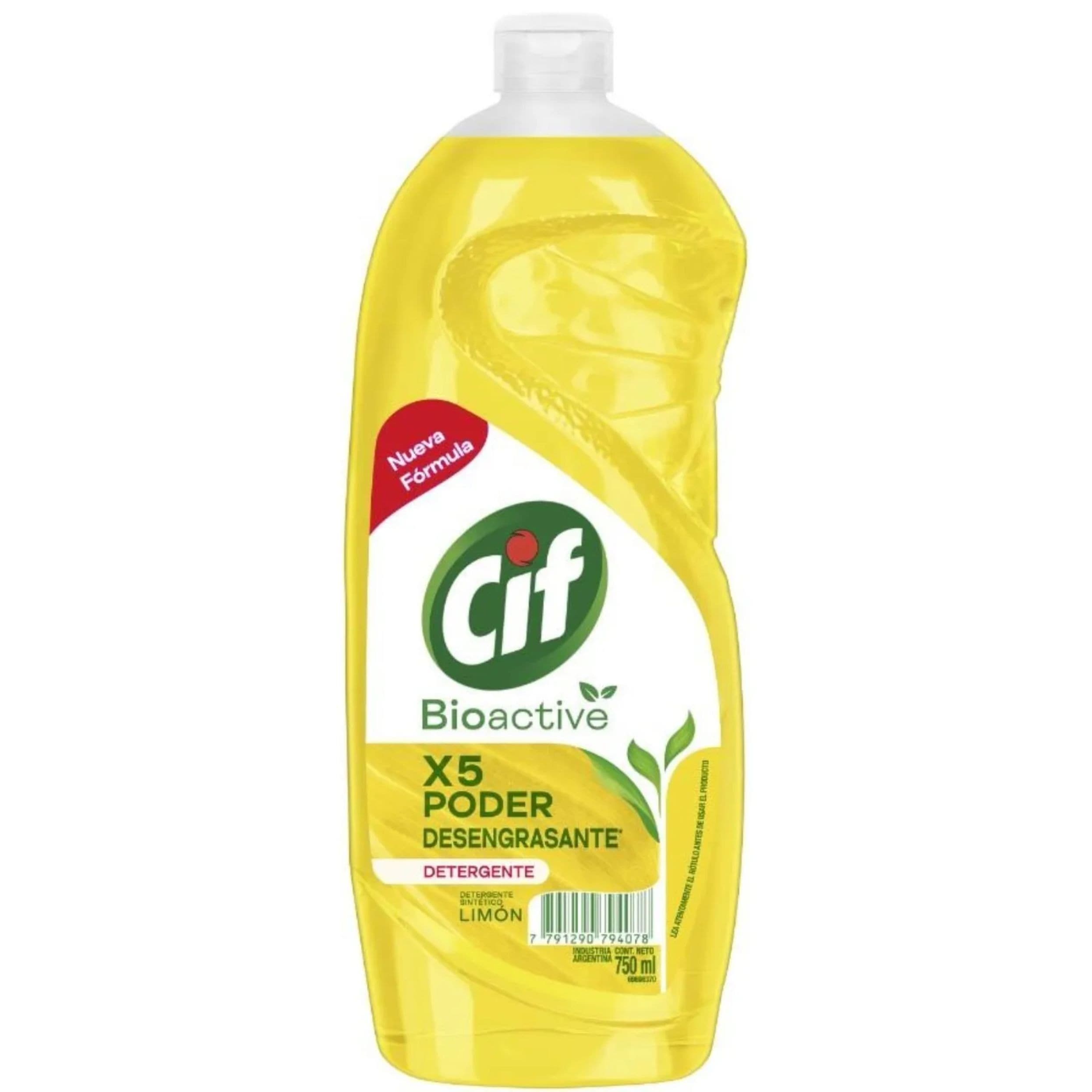 Cif Bioactive LIMON detergente cocina 750ml