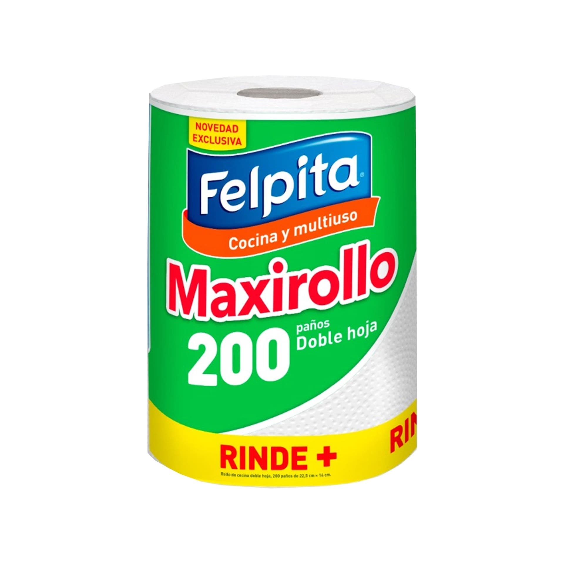 Felpita maxi rollo 200 hojas toalla cocina