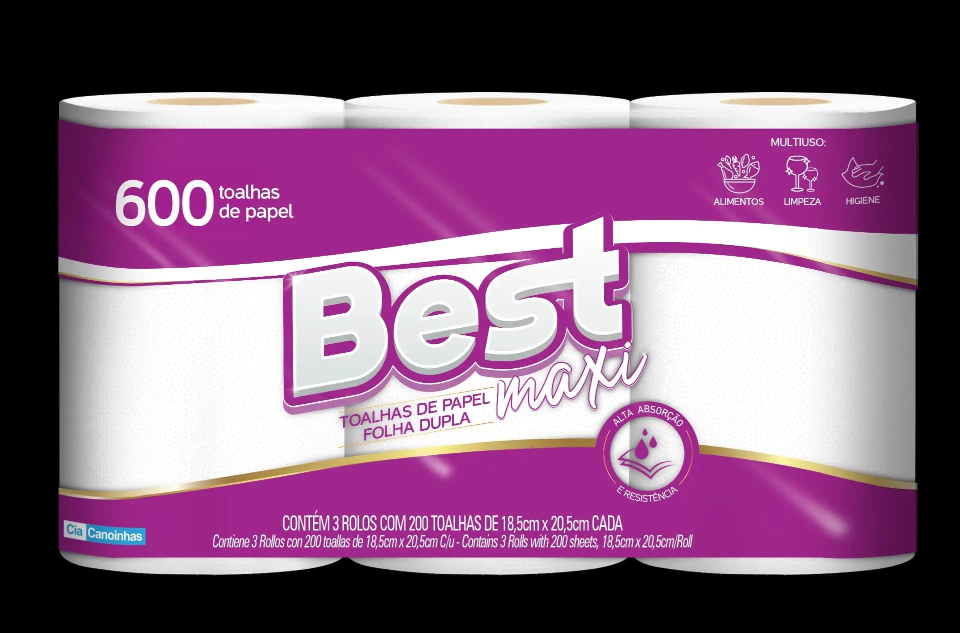 Best maxi toallas de cocina 3x200 paños