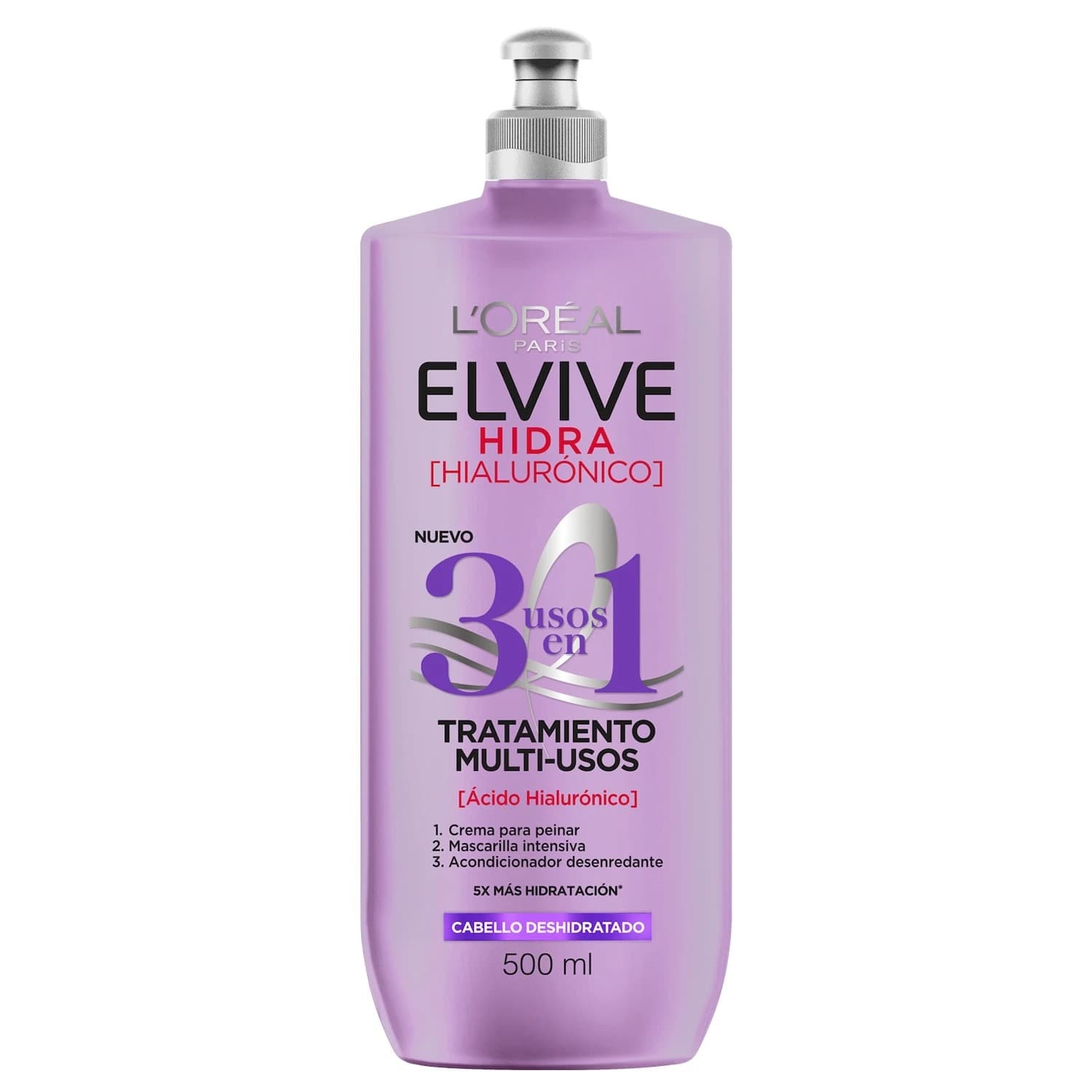 Elvive Hidra Hialurónico 3 usos en 1 500ml