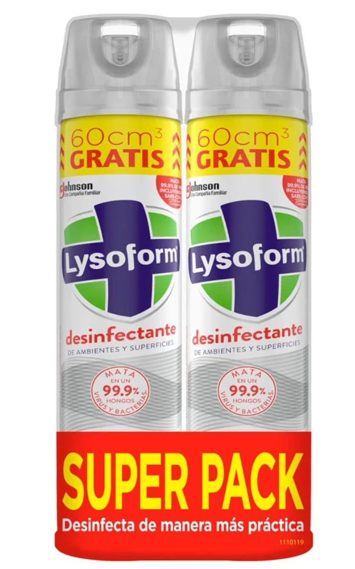 Lysoform desinfectante aerosol 2x360cm3