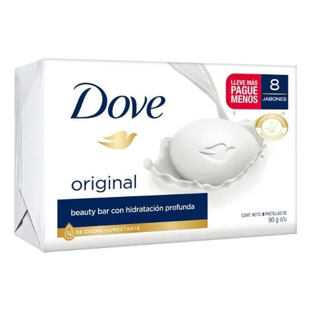 Dove jabón Original 90gx8