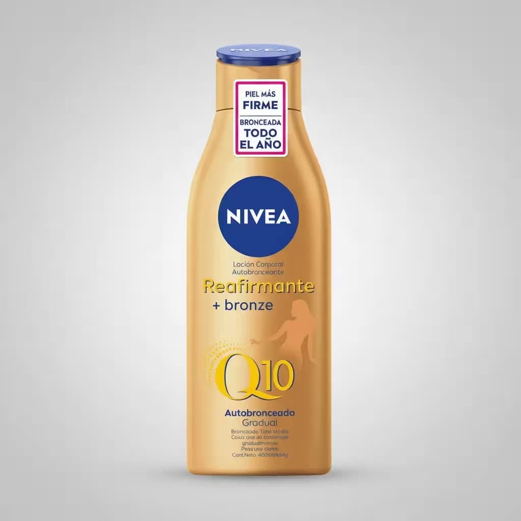 Nivea Reafirmante +BronzeQ10-Loc. Corporal Autobronc.400ml