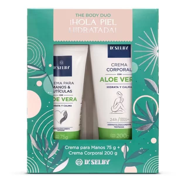 Dr. Selby pack cremas Manos y Corporal-Aloe Vera