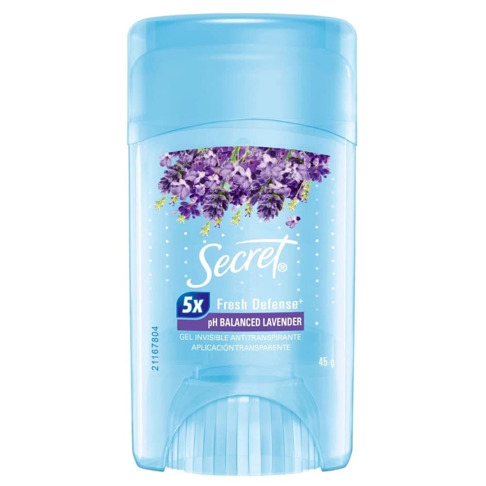 Secret pH Balanced Lavender desodorante gel 45g