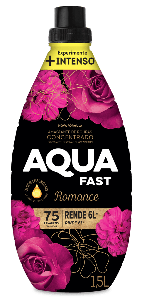 Aqua Fast suavizante concent. Romance 1.5lt