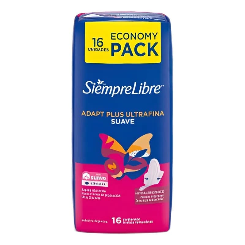 Siempre libre ultrafinas adaptplus x16