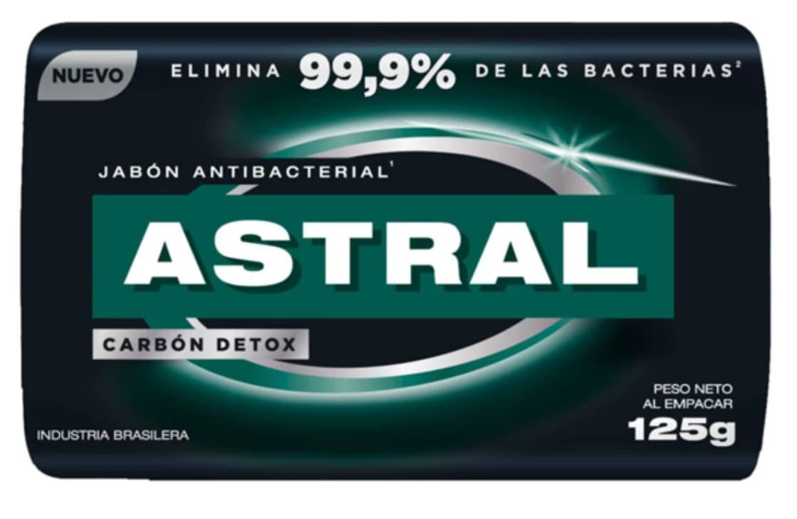 Astral carbón Detox 125gx6