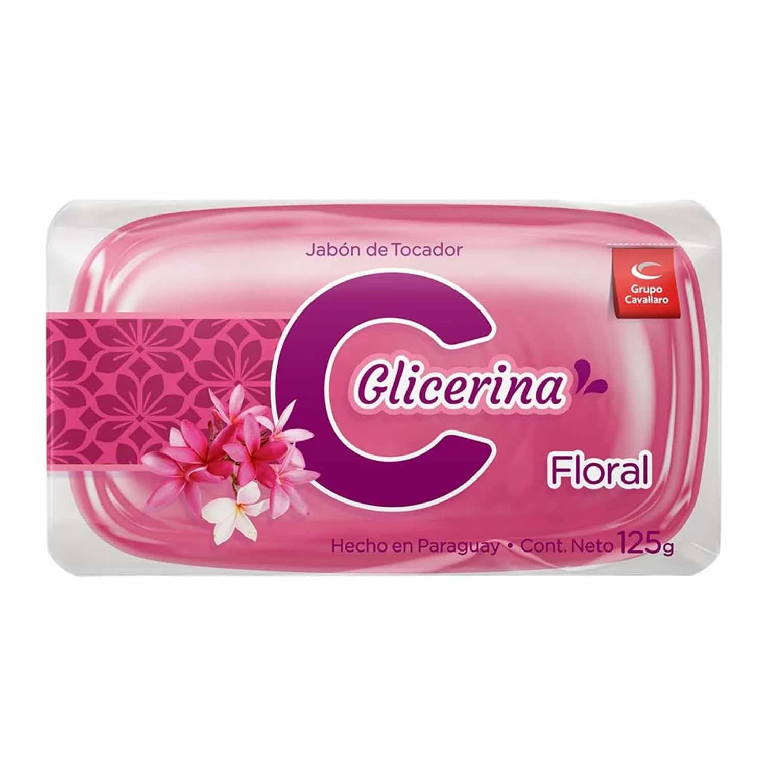 Cavallaro floral jabón tocador 125g
