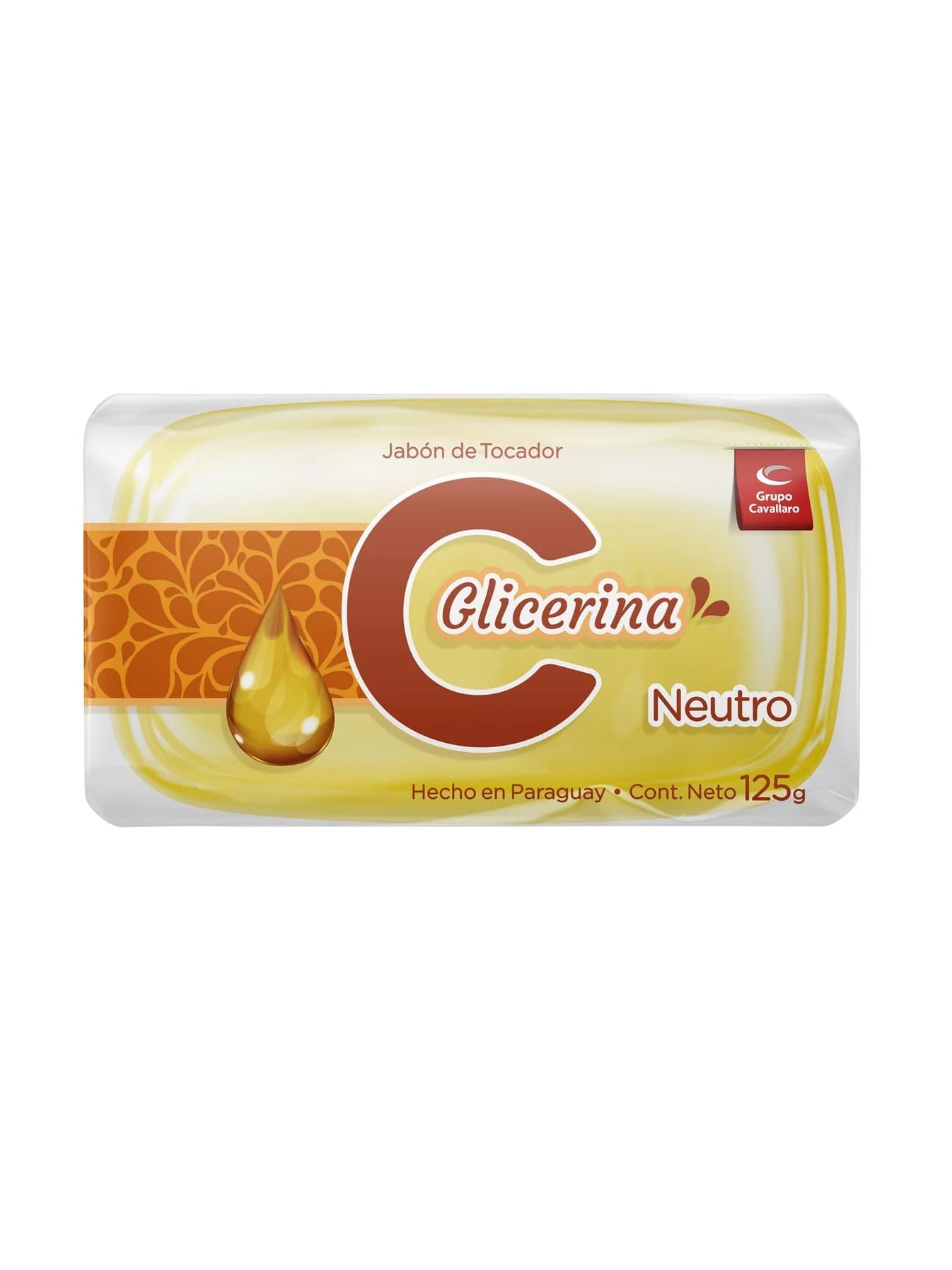Cavallaro jabón glicerina neutro 125g