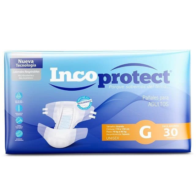Incoprotect pañales adultos G x30