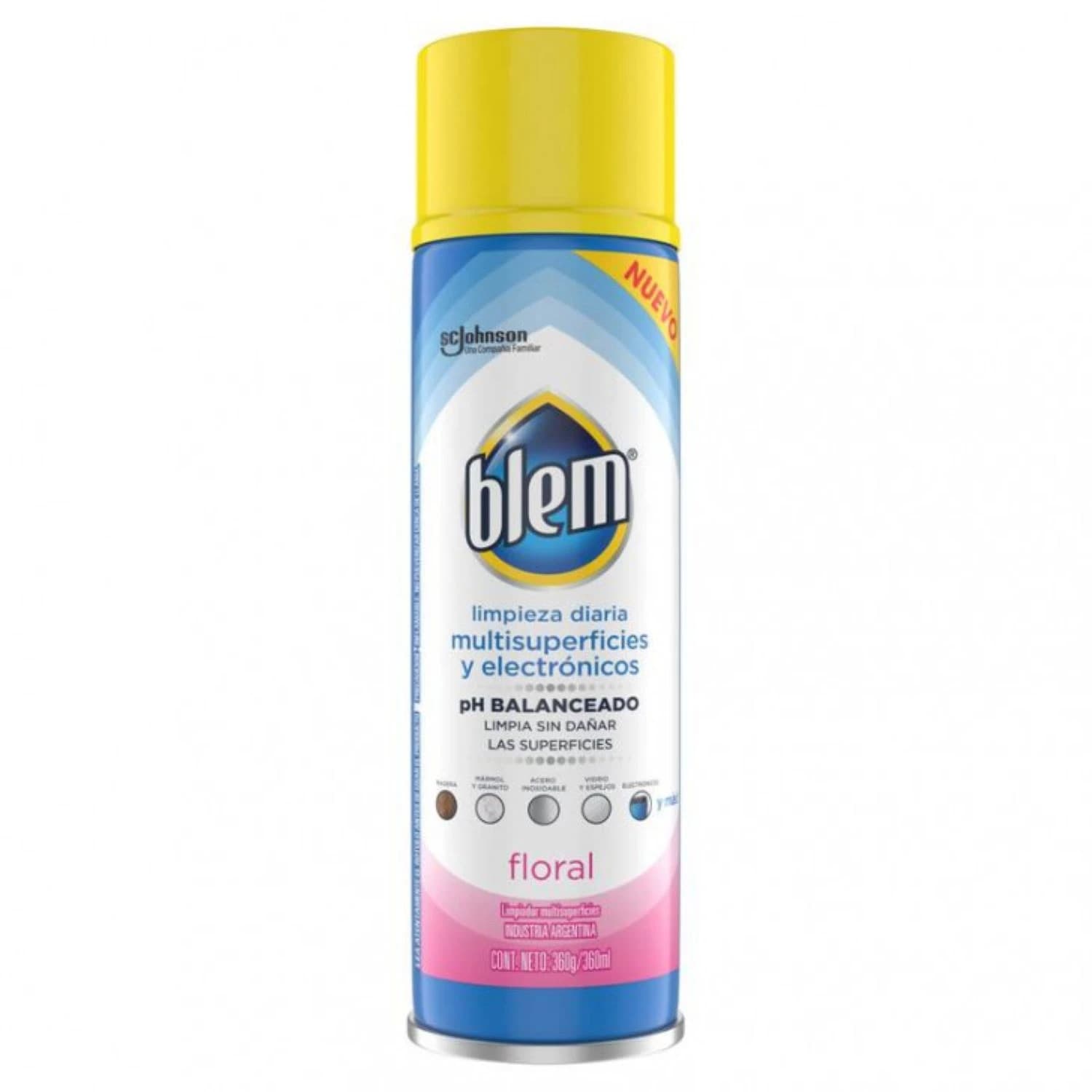 Blem limpieza diaria Floral, aerosol 360ml