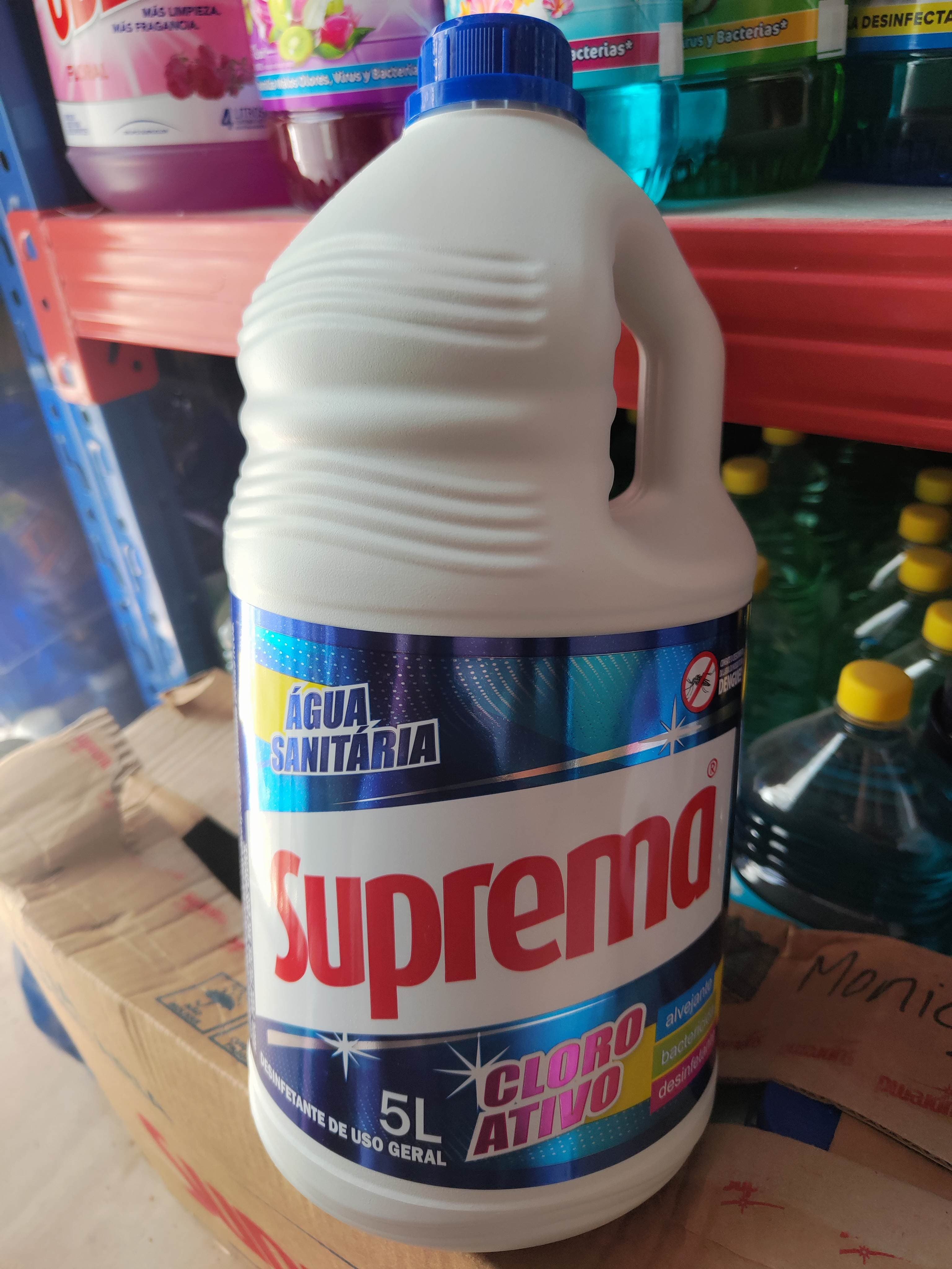 Suprema Agua Sanitaria 5L hipoclorito