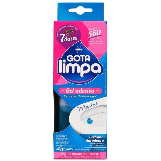 Gota Limpa gel para inodoro Marine