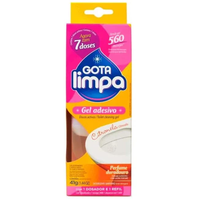 Gota Limpia gel para inodoro Citronela