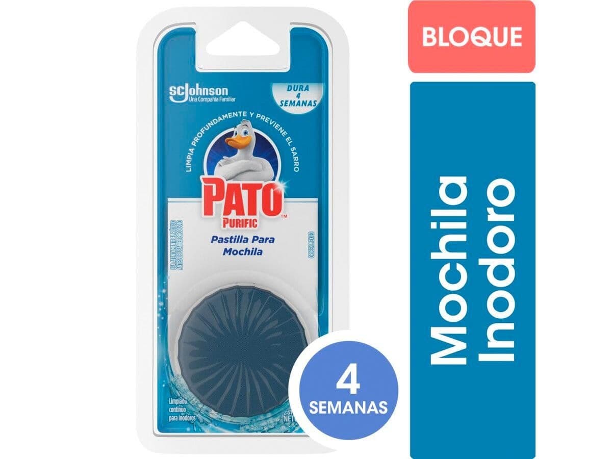 Pato Purific pastilla para mochila