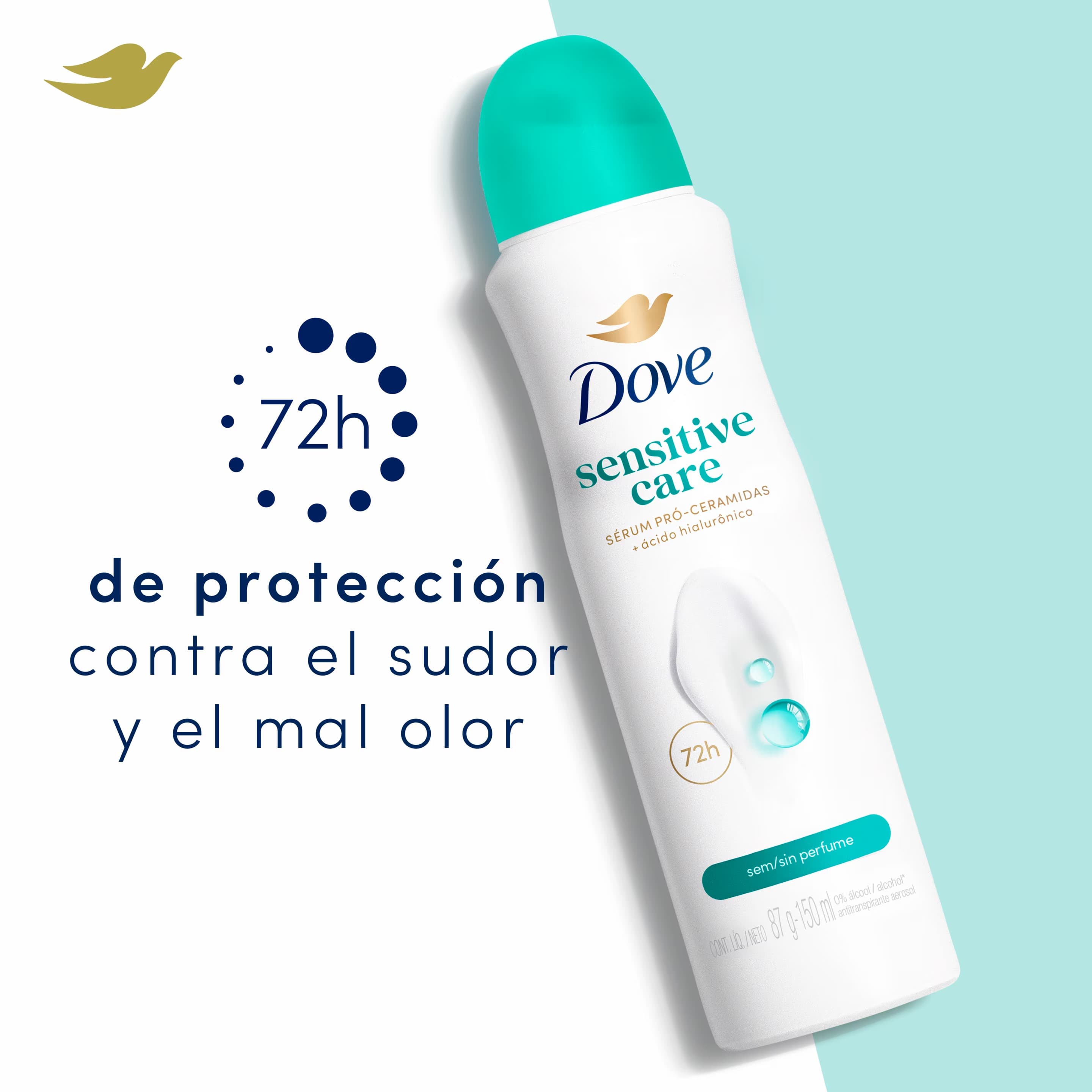 Dove Sensitive Care desodorante Aero 150ml
