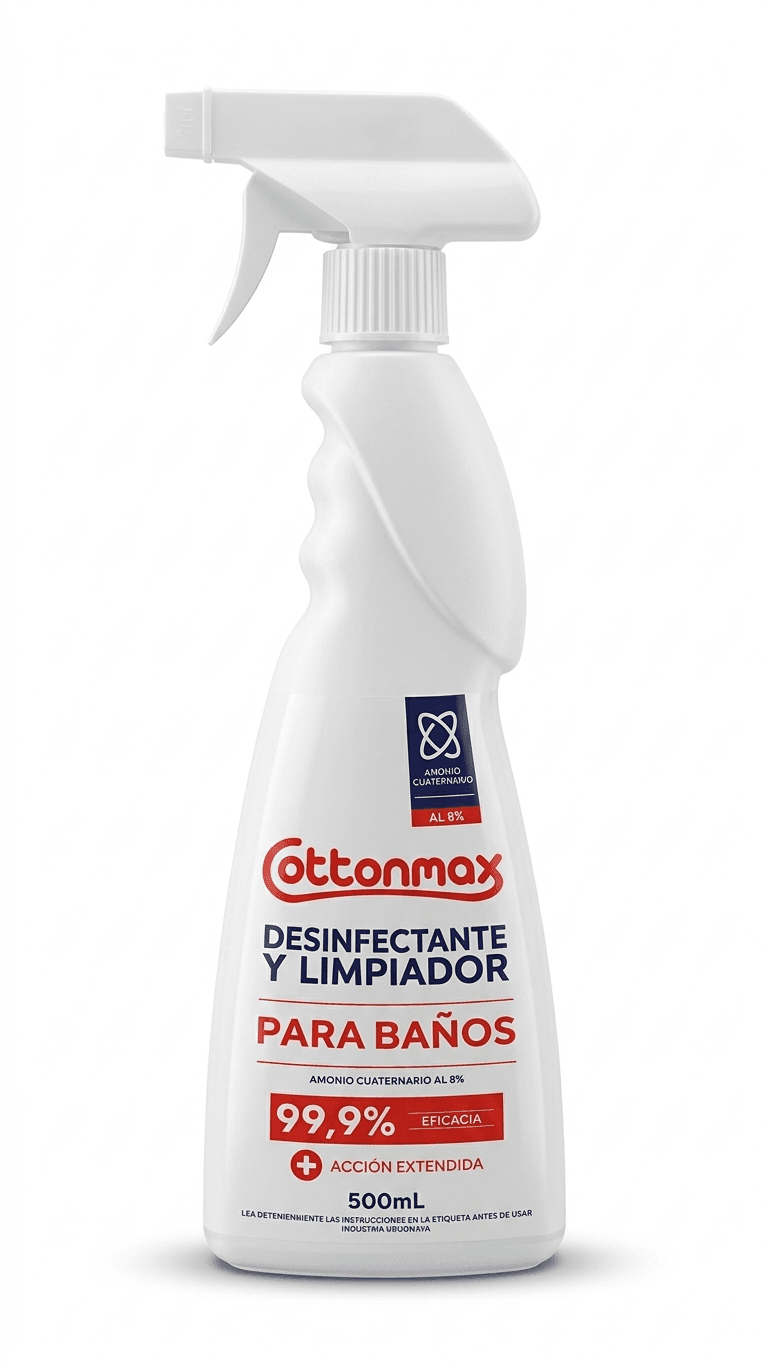 Cottonmax Desinfectante y limpiador BAÑOS Gatillo