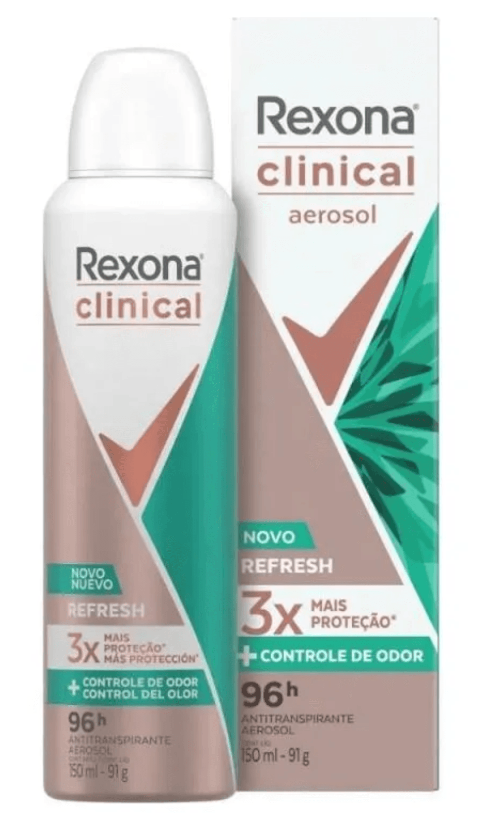 Rexona clinical aerosol REFRESH 150ml Dama