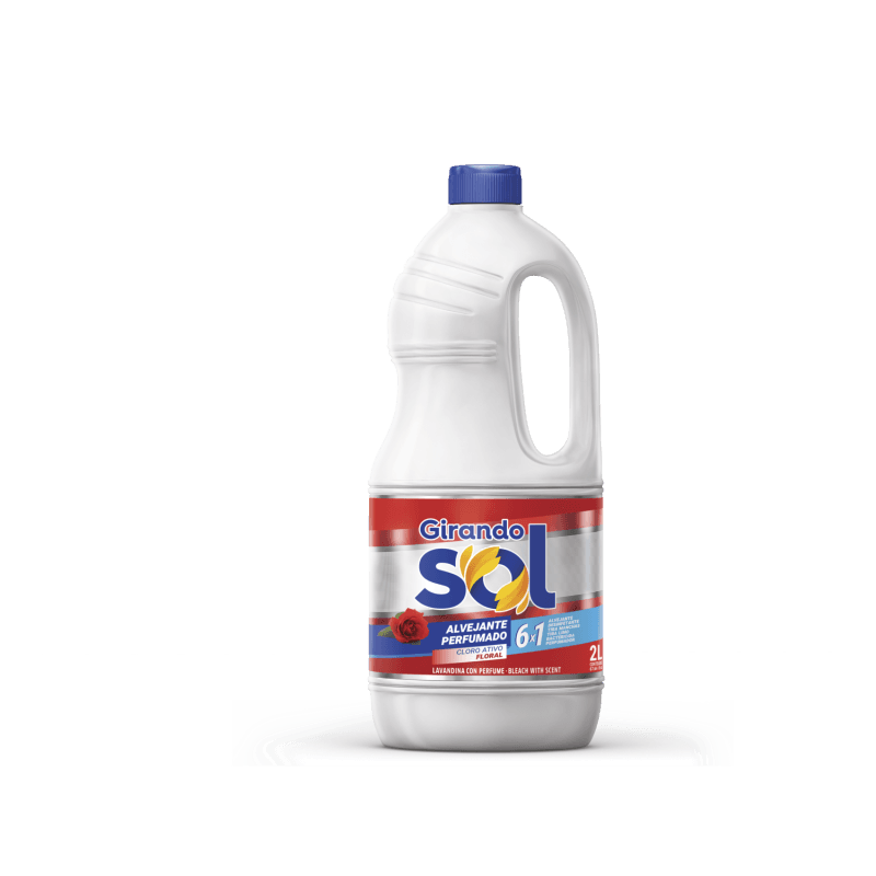 Girando Sol hipoclorito 2L perfume Floral