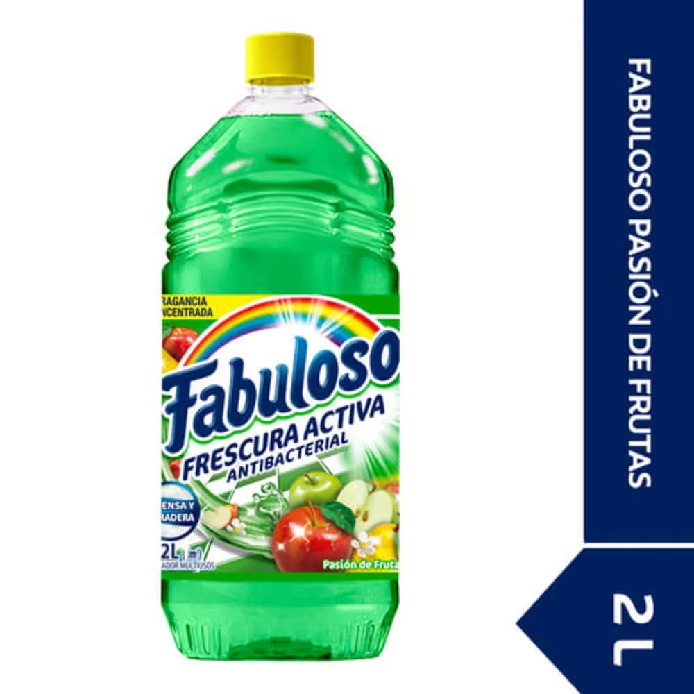 Fabuloso Frescura Activa Pasión de frutas 2L