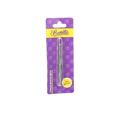 Pinza de cejas punta recta Bonitta