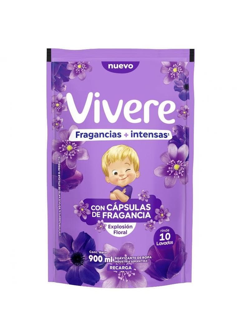 Vivere Explosión Floral-Suavizante para ropa 900ml