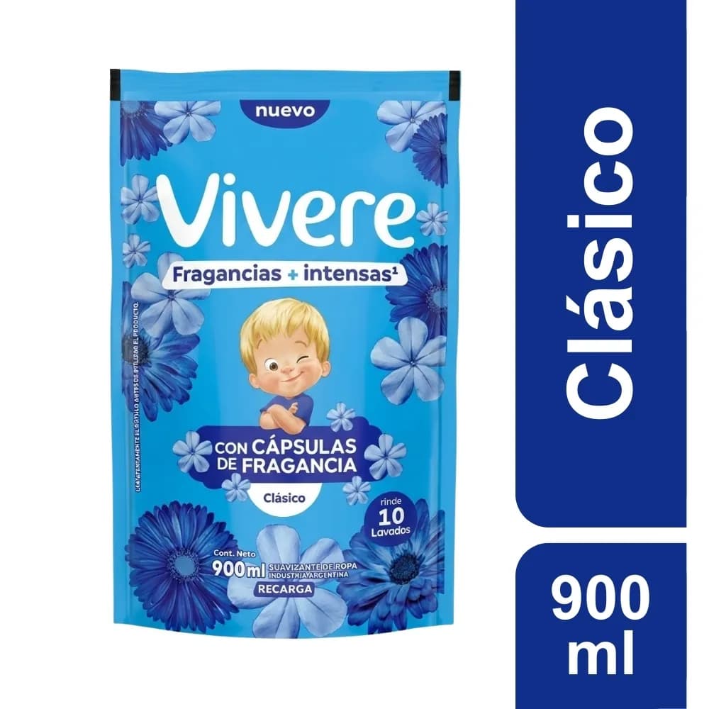 Vivere Clásico-Suavizante para ropa 900ml