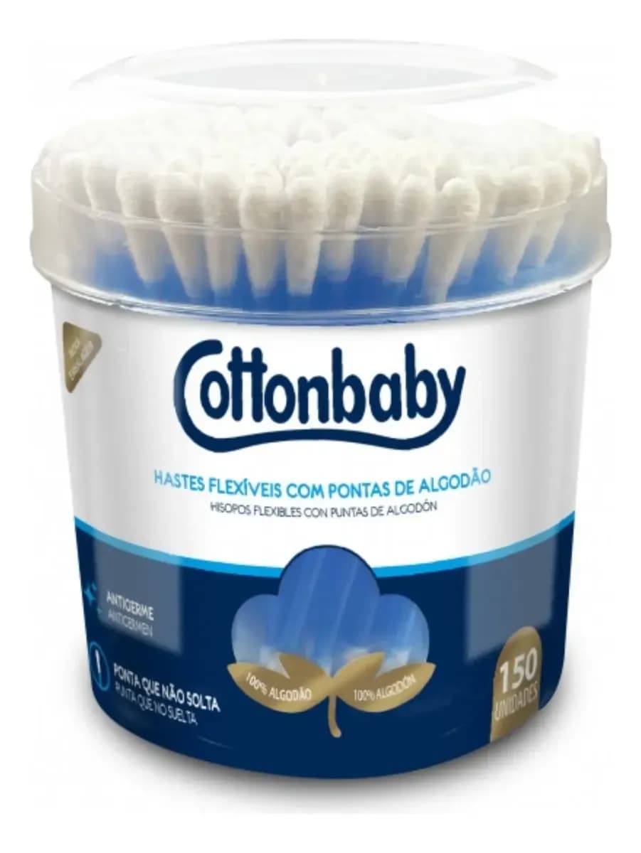 Cottonbaby Cotonetes 150 unidades