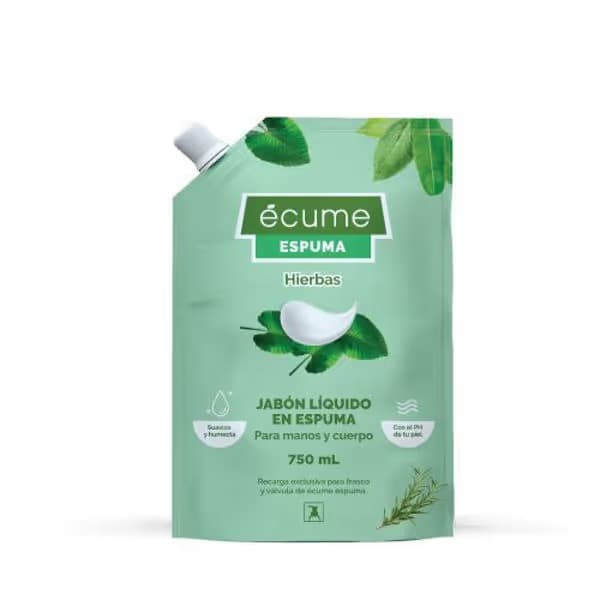 Écume Espuma repuesto Hierbas 750ml
