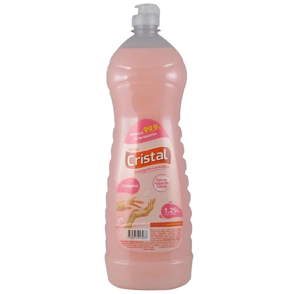 Cristal detergente lavavajilla Colágeno 1.25L
