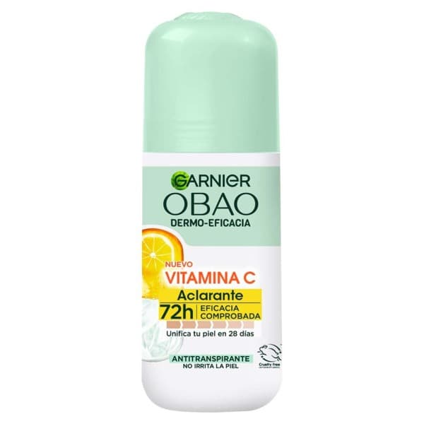 Obao Antitranspirante 72h Vitamina C Aclarante 65g