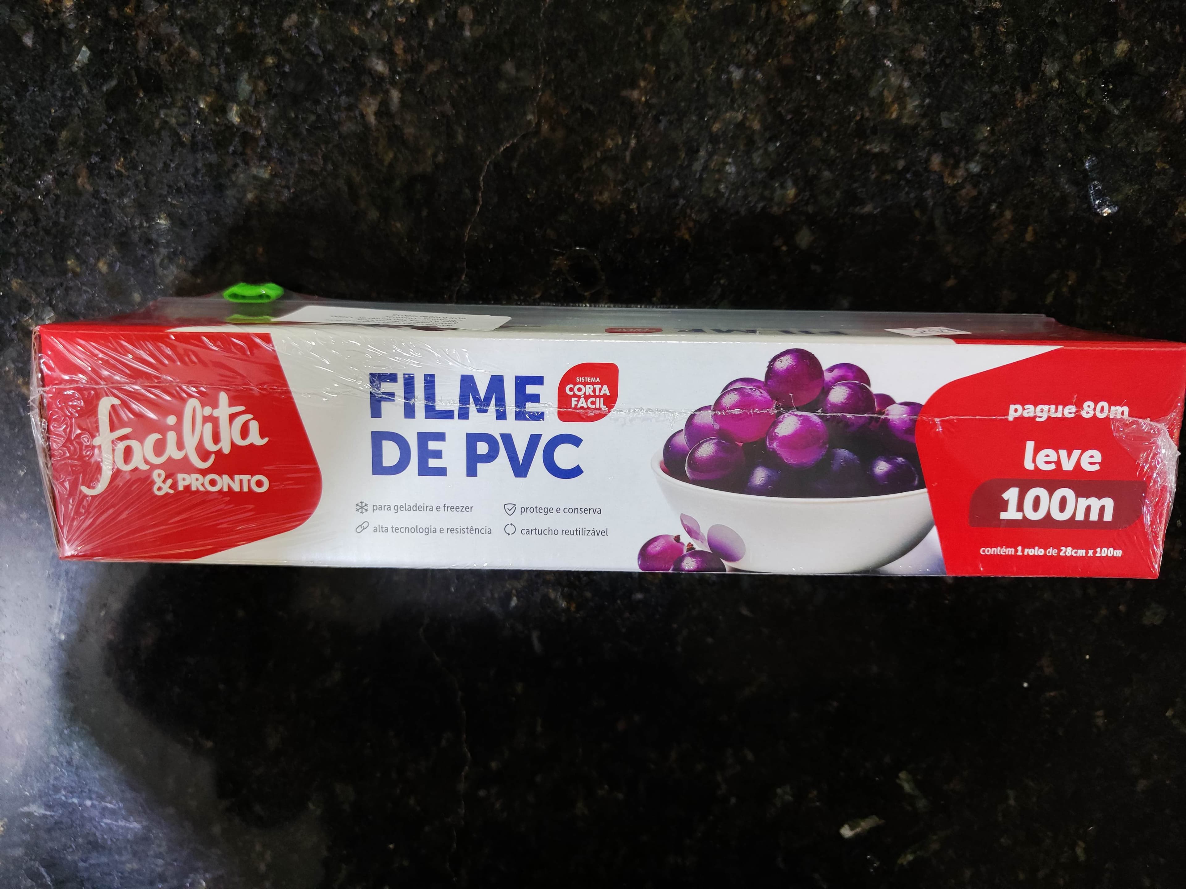 Film de PVC Facilita con corta fácil 100m x28cm
