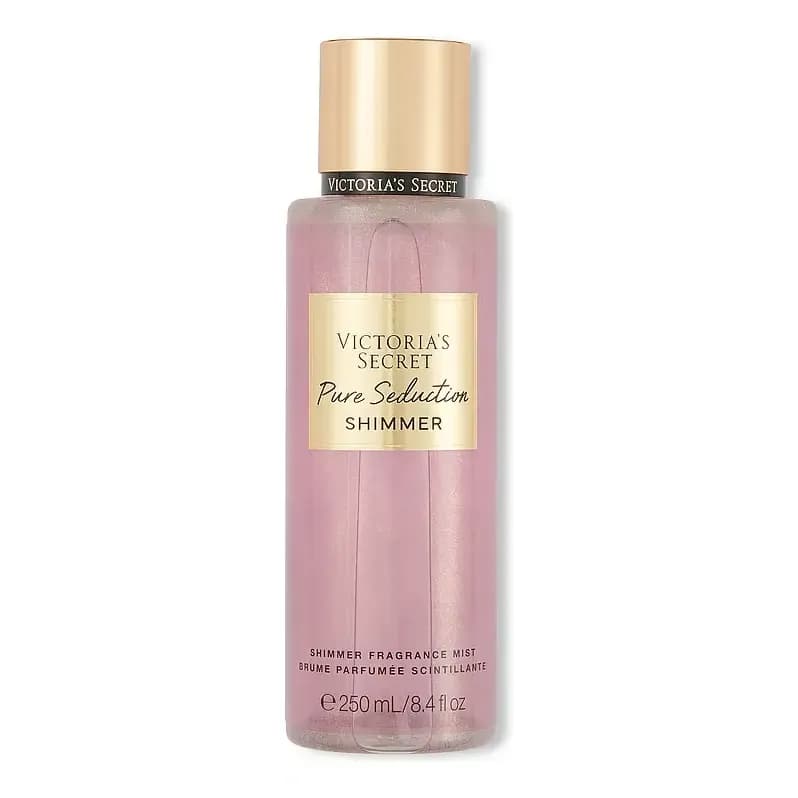 Victoria's Secret-Pure Seduction SHIMMER Fragrance Mist CON BRILLO