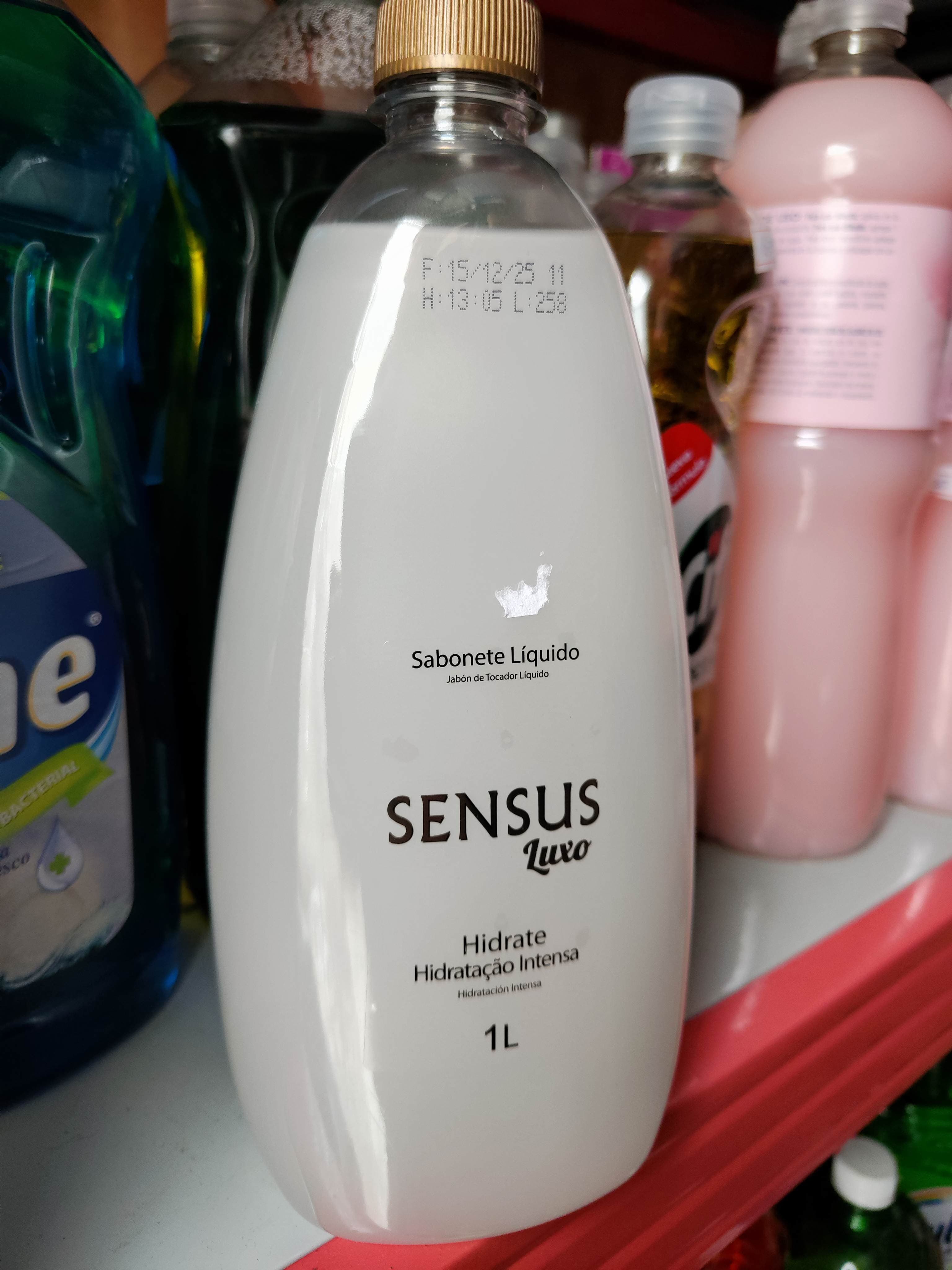 Sensus Luxo-Hidrate, jabón de tocador líquido 1L