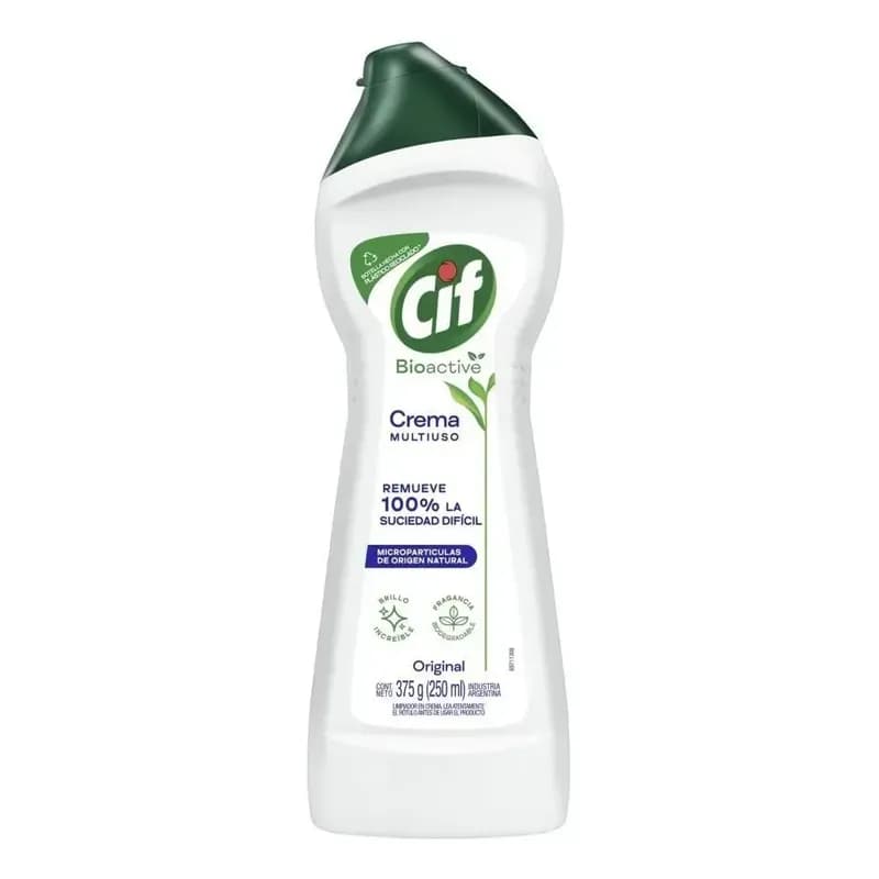 Cif Crema Multiusos, LIMPIADOR EN CREMA 375g