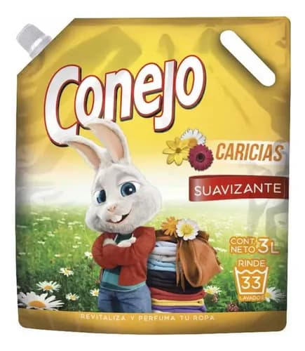 Conejo suavizante Caricias 3Lt.