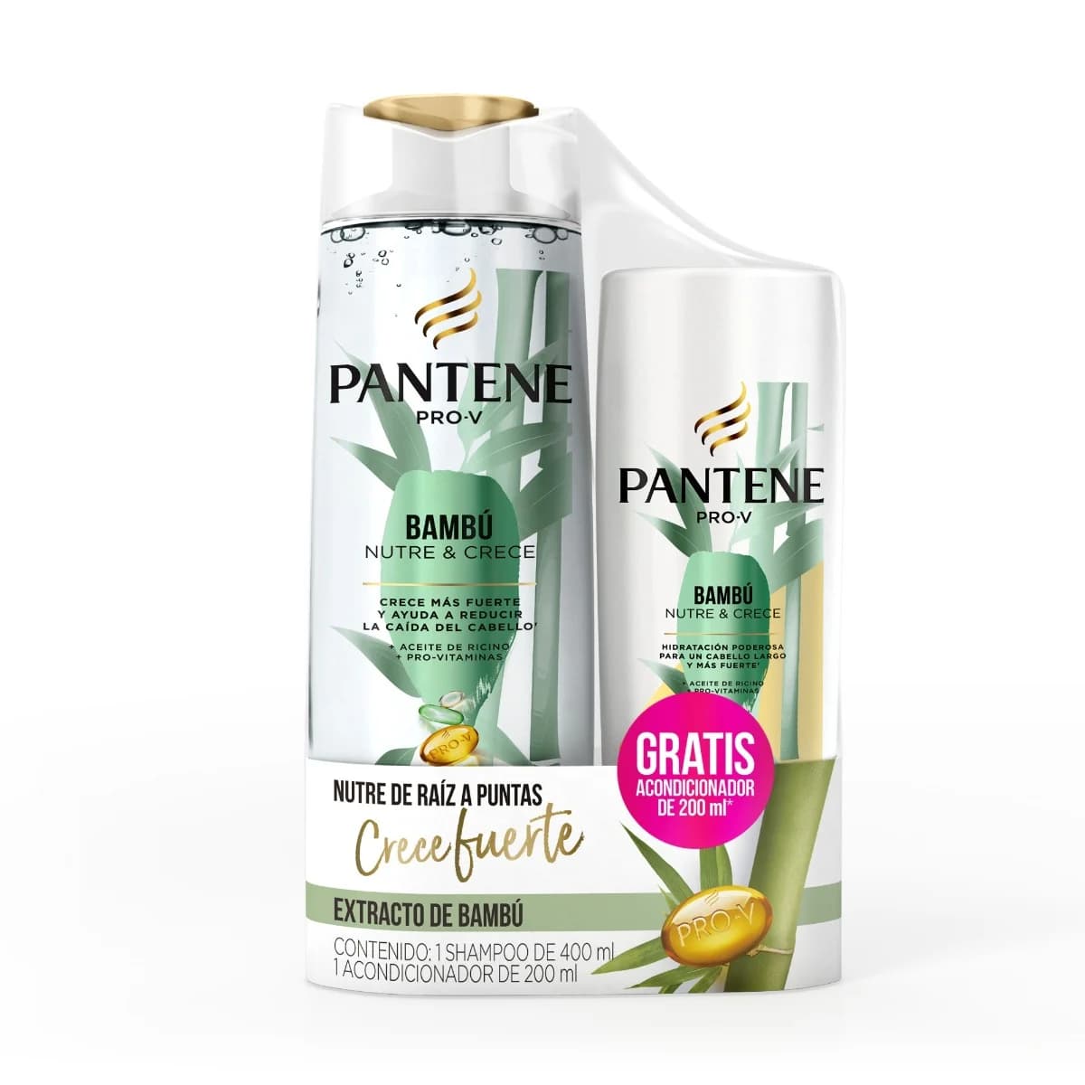 Pantene Pro-V Bamboo Sh+aco 400+200ml