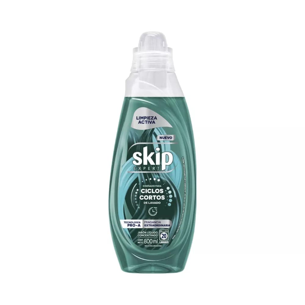 Skip Expert Limpieza Activa Ciclos Cortos Fragancia Extraordinaria