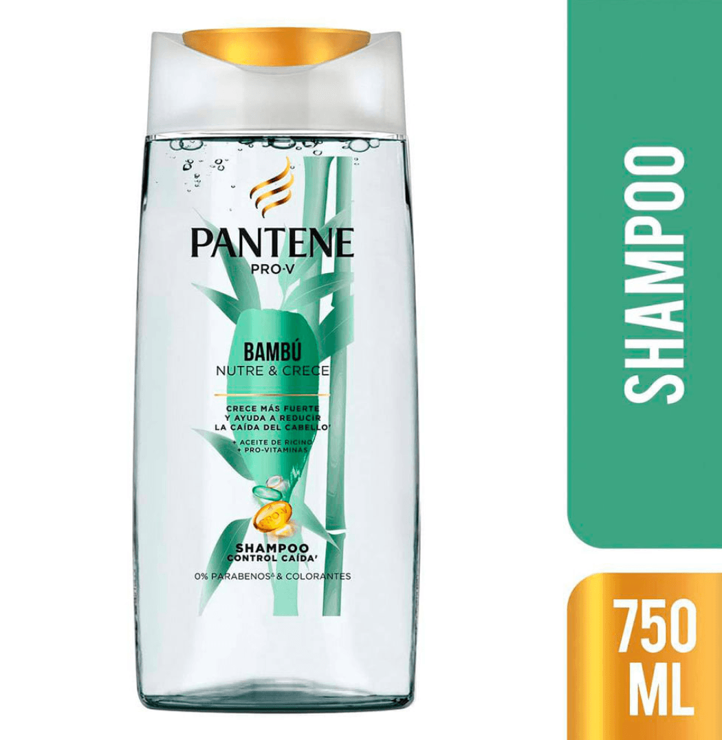 Pantene PRO-V BAMBÚ shampoo control caída 750ml
