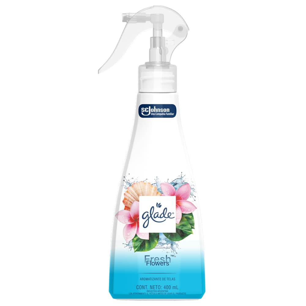 Glade Aromatizante de telas FRESH FLOWERS 400ml spray