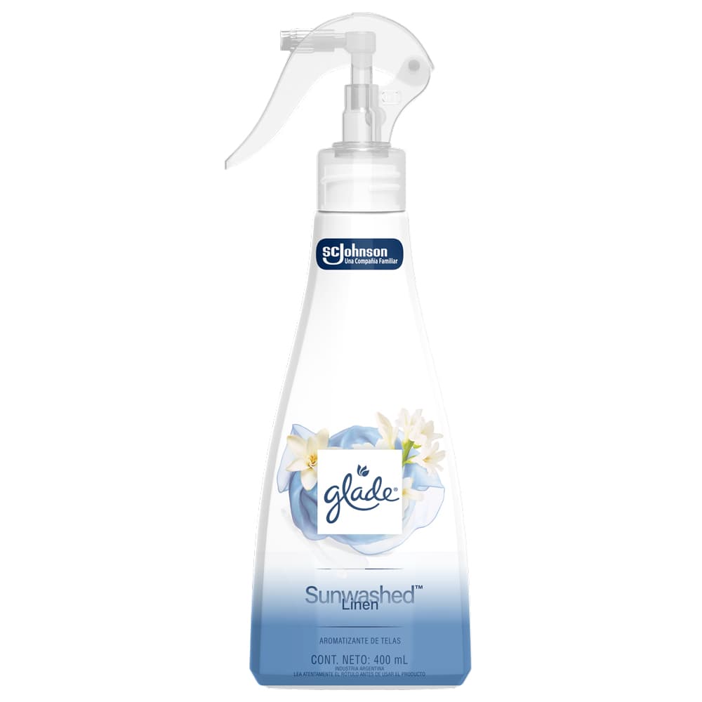Glade Aromatizante de telas Sunwashed Linen 400ml spray