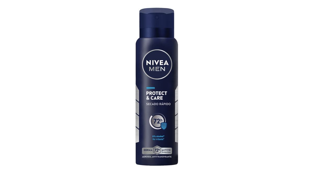 Nivea Men Protect & Care aerosol antitranspirante 0% Alcohol