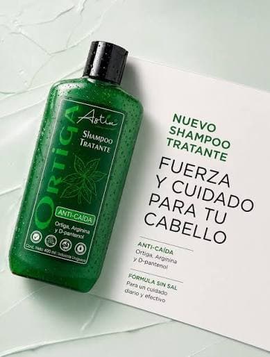 Astix Ortiga, shampoo tratante ANTI-CAIDA, Ortiga, Arginina y D-pantenol 400ml