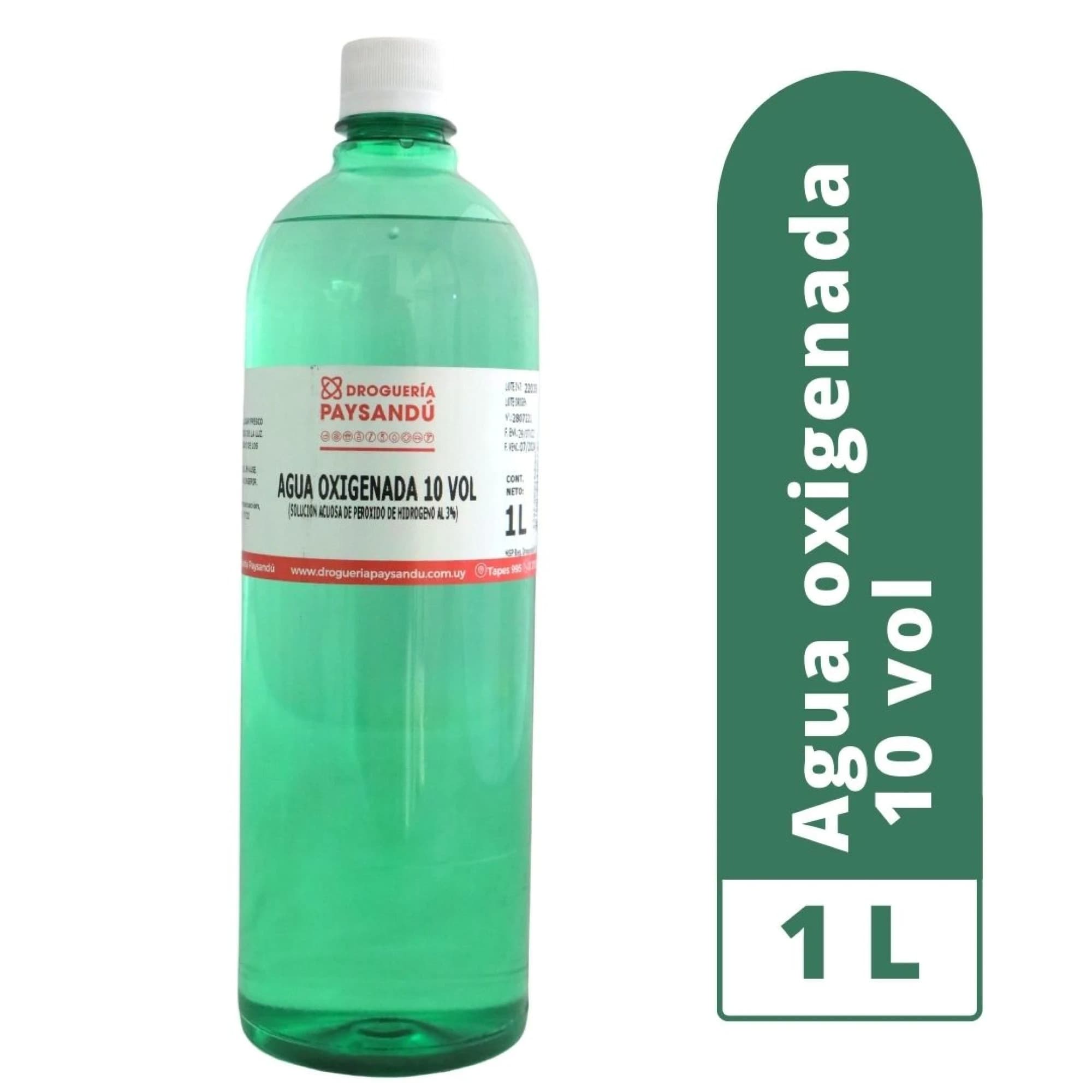 Agua Oxigenada 10 VOL x 1Lt