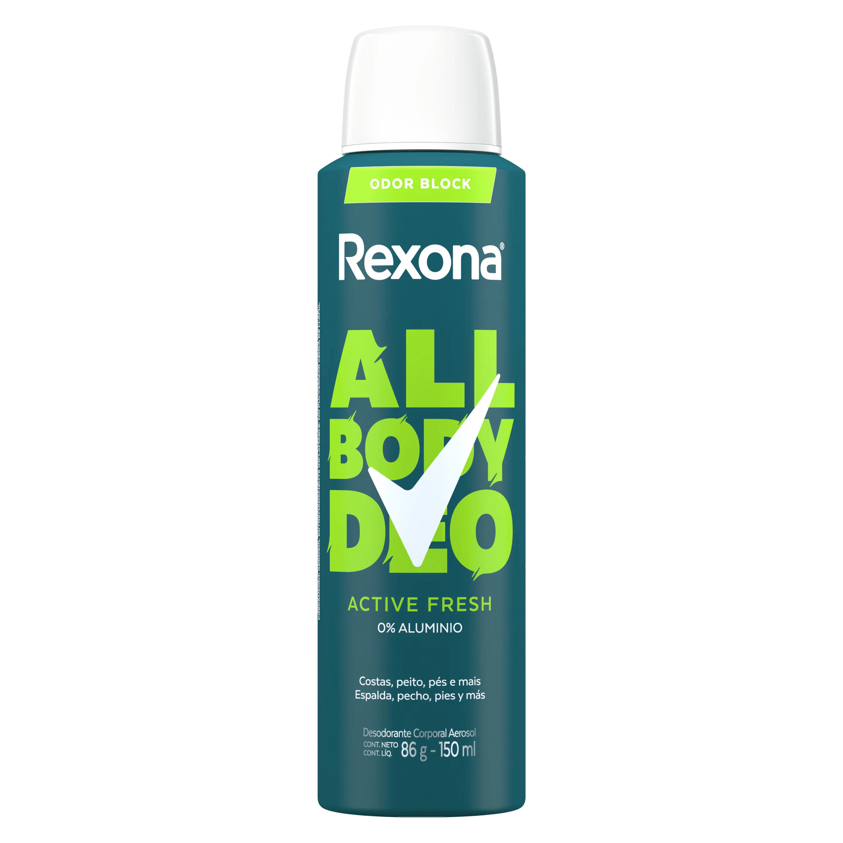 Rexona All Body Deo Active Fresh, desodorante corporal en aerosol