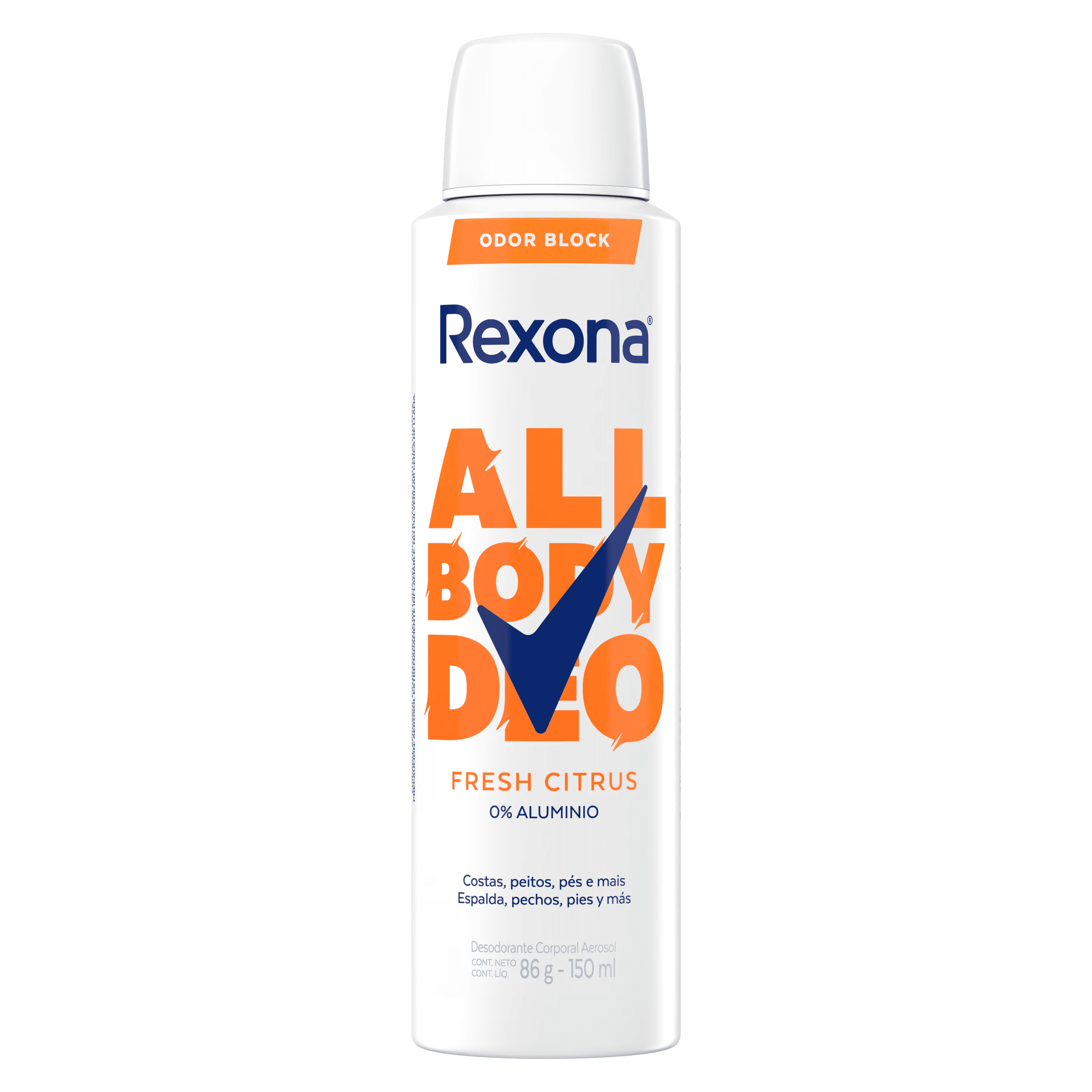 Rexona All Body Deo Fresh Citrus, desodorante corporal en aerosol