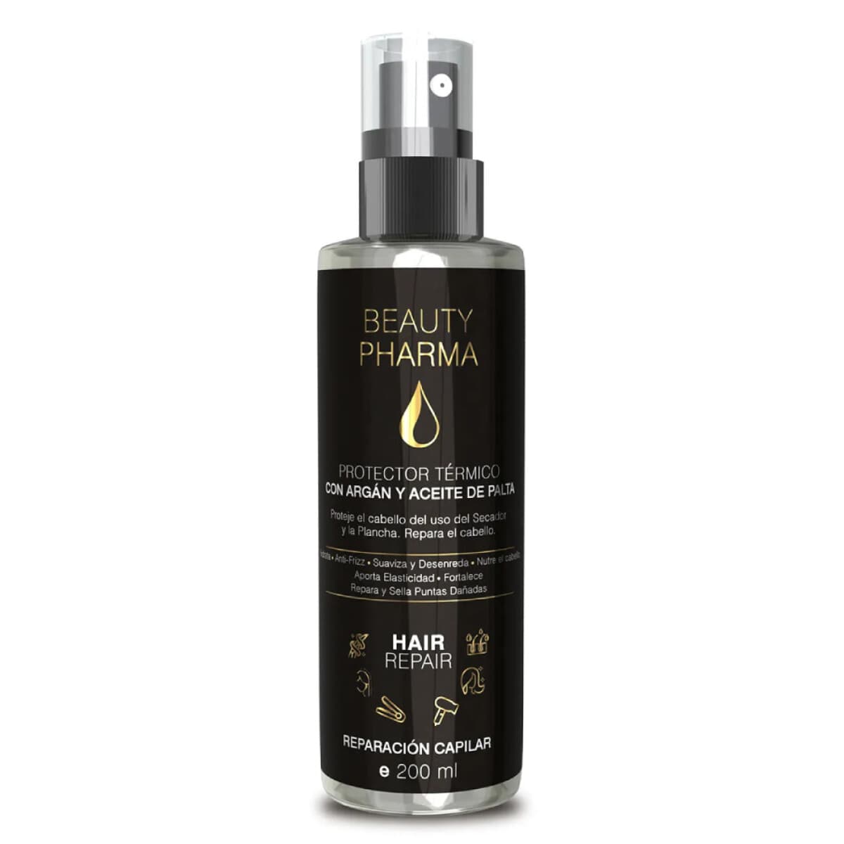 Beauty Pharma Protector Térmico con Argán y Aceite de Palta