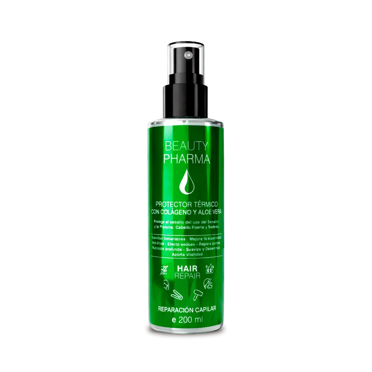 Beauty Pharma Protector Térmico con Colágeno y Aloe Vera